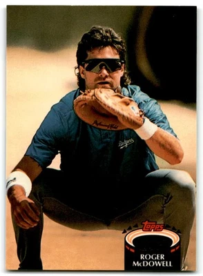 1992 Stadium Club Roger McDowell Los Angeles Dodgers #804 - Image 1 of 2