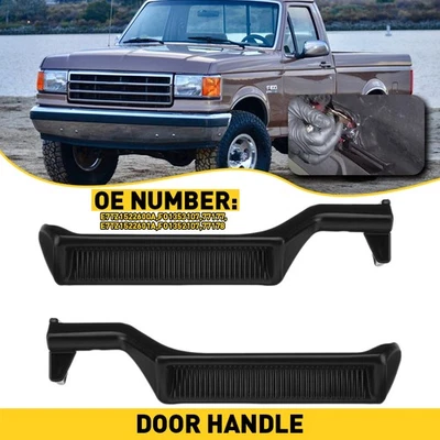 Par de manijas de puerta interiores para camioneta Ford Bronco F150 F250 F350 F59 F53 F800 EXXI Foto 1 de 4