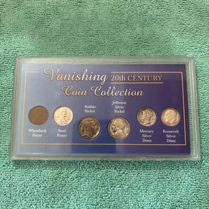 Verschwindende Münzsammlung des 20. Jahrhunderts - Cent, Nickel & Silbergroschen - Bild 1 von 3