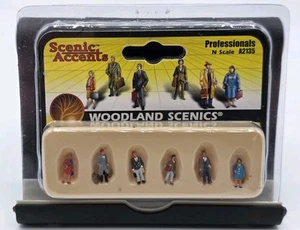 Scenic Accents A2135 Woodland Scenics Full Figured Professionals N Scale New - Picture 1 of 4