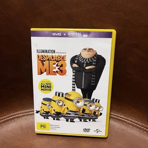 Despicable Me 3 (DVD, Uv, 2017) Region 4 Australia Includes Mini Movie - Picture 1 of 3