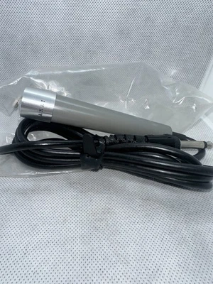 Vintage 1960s Akai ADM-11 Impedance Dynamic Reel to Reel Corded Microphone NOS - Image 1 of 4