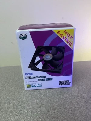 Cooler Master Cooling Silent Fan 4 pack 120 S12 1200 RPM Silent 19DBA Computer - Image 1 of 4