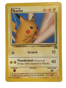 Snap Pikachu #26 Carta Pokemon Promo Stella Nera Wotc mai giocata quasi nuova rara! - Foto 1 di 5