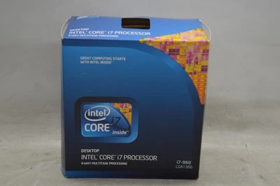 Processore Intel Core i7-960 SLBEU socket 3,20 GHz LGA1366 *nuovo mai usato* - Immagine 1 di 4