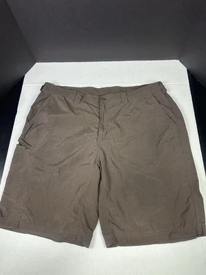 Pantalones Cortos ExOfficio Marrón Para Hombre Talla 40 Nylon Senderismo 10” Entrepierna Foto 1 de 4