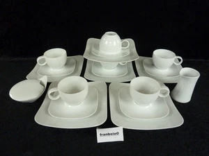 Rosenthal "FREE SPIRIT BLANCO " servicio de café / 20 piezas - Imagen 1 de 3