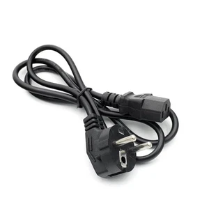 Cable de corriente ordenador monitor consola IEC C13 Schuko - Zdjęcie 1 z 2