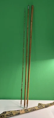 Vintage Heddon 12’ Bamboo Fishing Rod Pole Original Packaging - Изображение 1 из 4
