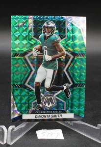 2022 Panini Mosaic - Devonta Smith #158 Green Mosaic Prizm - Picture 1 of 2