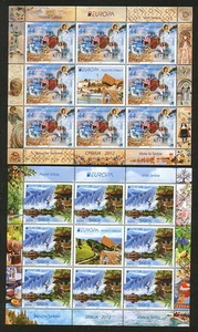 SERBIA-MNH** S/S-EUROPA CEPT-ICONOS-NATURALEZA-MONASTERIO-2012. - Imagen 1 de 1