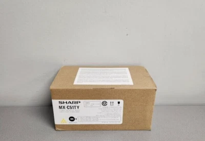 Sharp MX-C51TY MXC51TY Yellow Toner Cartridge MX-C507P - Image 1 of 2