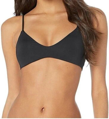Top de bikini negro triángulo L Space para mujer 248106 talla S Foto 1 de 2