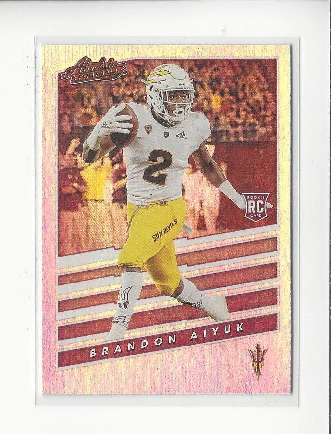 2020 Absolute Rookies Spectrum #7 Brandon Aiyuk Rookie Arizona State 49ers - Image 1 of 1
