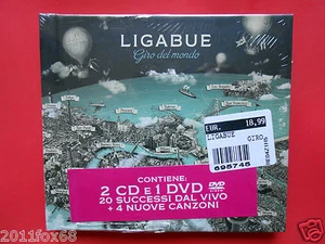 Luciano Ligabue Live Box Set Ligabue Giro Del World Deluxe Edition 2 CD+1 DVD GQ - Picture 1 of 1