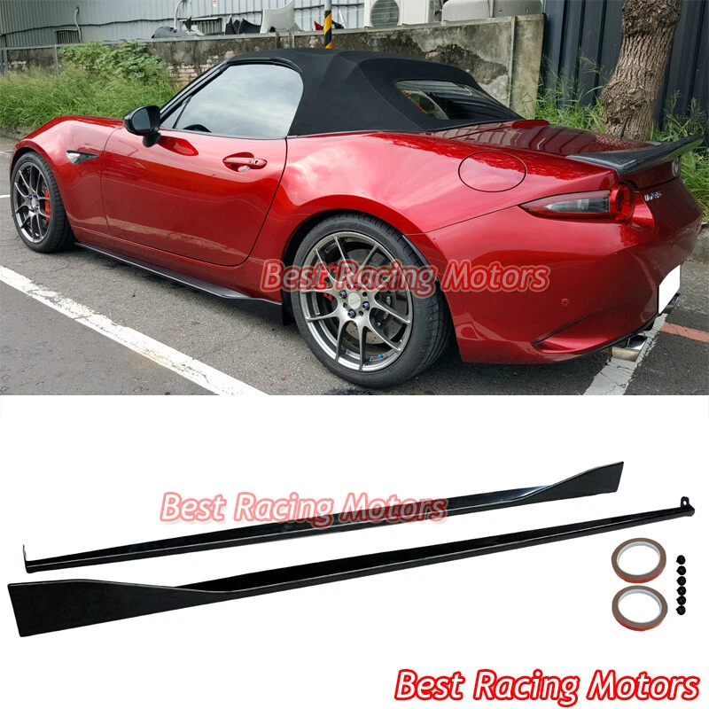 For 2016-2025 Mazda MX-5 Miata ND ND2 ND3 MP Style Side Skirt Sills (ABS) - Image 1 of 1