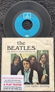 The Beatles – Something / Come Together 7'' Vinyl SPAIN 1976 TESTED VG+/VG VIDEO - Picture 1 of 8
