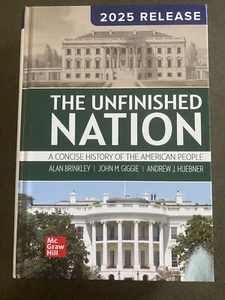 The Unfinished Nation: A Concise History of the American People (2025 Release) - Picture 1 of 6