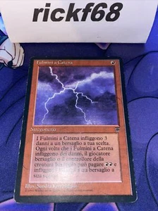 MTG - Legends (Italian) - Chain Lightning HP. *Please Read Description* - Picture 1 of 2