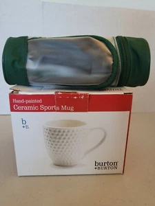 Golf Mug, Ball & Tee Holder (3 Golf Balls; 5 Tees) Gift Set - Picture 1 of 11