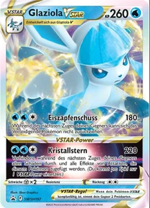 Glaziola Vstar Pokémon Deutsch Schwert & Schild Promokarten SWSH 197 Holo - Bild 1 von 1