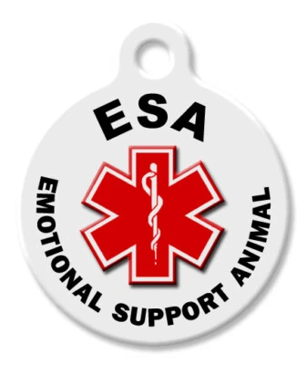 Etiquetas de identificación de alerta médica personalizadas para mascotas. Etiqueta médica de emergencia personalizada para perro y gato Foto 1 de 3