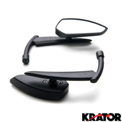 Par de espejos retrovisores negros personalizados para Suzuki Boulevard M109R M50 M90 M95 Foto 1 de 3