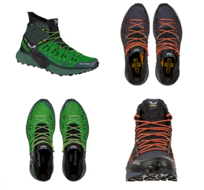 12, 12.5~Men's Salewa Dropline Boots Black OR Green hiking  Size 12, 12.5 NEW - Image 1 of 4