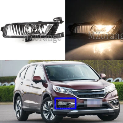 Right Driver Side Front Bumper Fog Light Lamp For Honda CR-V CRV RM 2015 16 2017 - Image 1 of 4