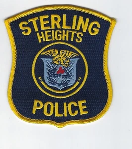 **STERLING HEIGHTS MICHIGAN POLICE PATCH** - Picture 1 of 1