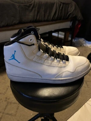 Zapatos para hombre Nike Air Jordan Executive blancos/azules Lagoon talla 12 - 820240-116 Foto 1 de 4