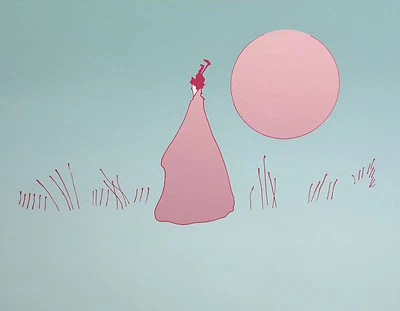 Serigrafía artística firmada a mano Peter Max "Walking in the Garden" 1979 ¡HAZ OFERTA! Foto 1 de 4