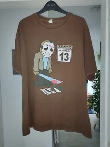 Friday 13th Spoof Funny T -Shirt Large - Picture 1 of 7