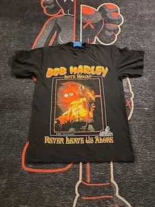 2023 ONLINE CERAMICS ONE LOVE BOB MARLEY BLACK T-SHIRT SIZE S - Picture 1 of 11