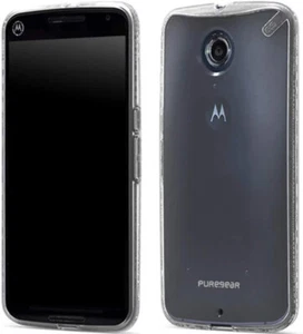 PureGear Slim Shell Case for Motorola Nexus 6 - Clear - Picture 1 of 6