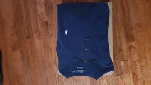 ralph lauren mens polo XL blue ss - Picture 1 of 2