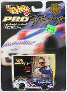 Team HOT WHEELS Pro Racing Mark Martin Thunderbird 1996 1st Ed with Card - Picture 1 of 4