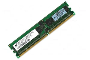 345112-851 HP MEMORY 512MB 1RX8 PC2 3200R DDR2 343055-B21 - Photo 1/3