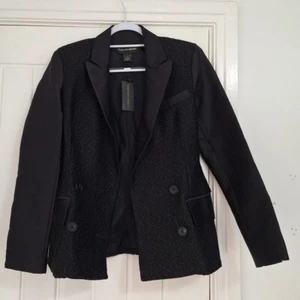 Christian Siriano silk and wool jacket / blazer - brand new with tags, size 10 - Picture 1 of 4