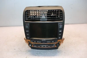 2005 ACURA TSX Navigation GPS System Radio 6 Disc CD Player Display OEM w/ Code - Picture 1 of 9