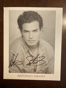Antonio Sabato jr. Autographed 8x10 photo - Picture 1 of 2