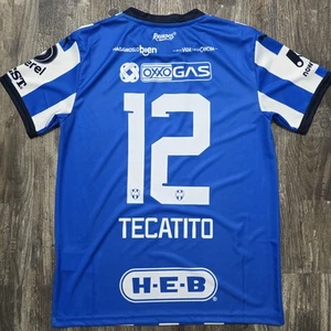 2024 Puma Rayados Monterrey Home Soccer Jersey Jesus Tecatito Corona Kids L MX - Picture 1 of 7