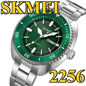 Reloj de cuarzo SKMEI para hombre marca superior plateado acero inoxidable semana negocios - Imagen 1 de 9