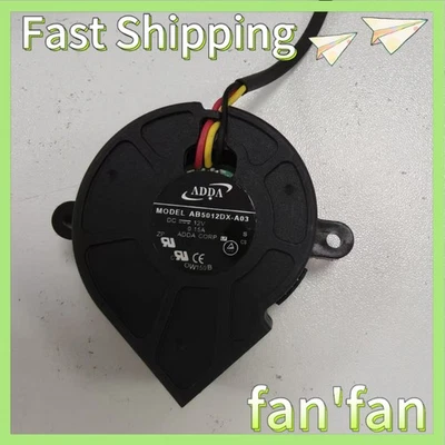 1X NEW ADDA AB5012DX-A03 5025 5CM 12V 0.15A Hydraulic Bearing Turbo Blower Fan - Image 1 of 3