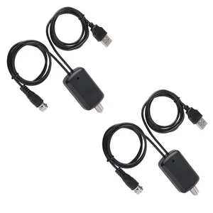 2pcs HDTV Antenna Amplifier Signal Booster TV High Gain Low Operating Current - Picture 1 of 14