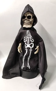 Vintage National Rennoc Halloween animierte 17" Sensenmann Skelett Figur - Bild 1 von 6