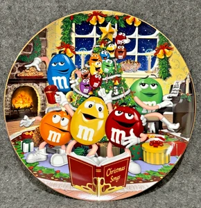 Danbury Mint "An M&Ms Christmas" Porcelain Collector Plate RARE Limited Edition - Picture 1 of 16