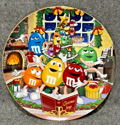 Danbury Mint "An M&Ms Christmas" Porcelain Collector Plate RARE Limited Edition - Image 1 of 4