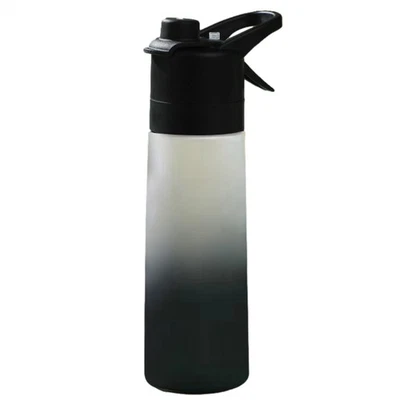 Спортивная бутылка для воды с распылителем туман, портативная бутылка для воды Mister спрей 650 мл - Изображение 1 из 4