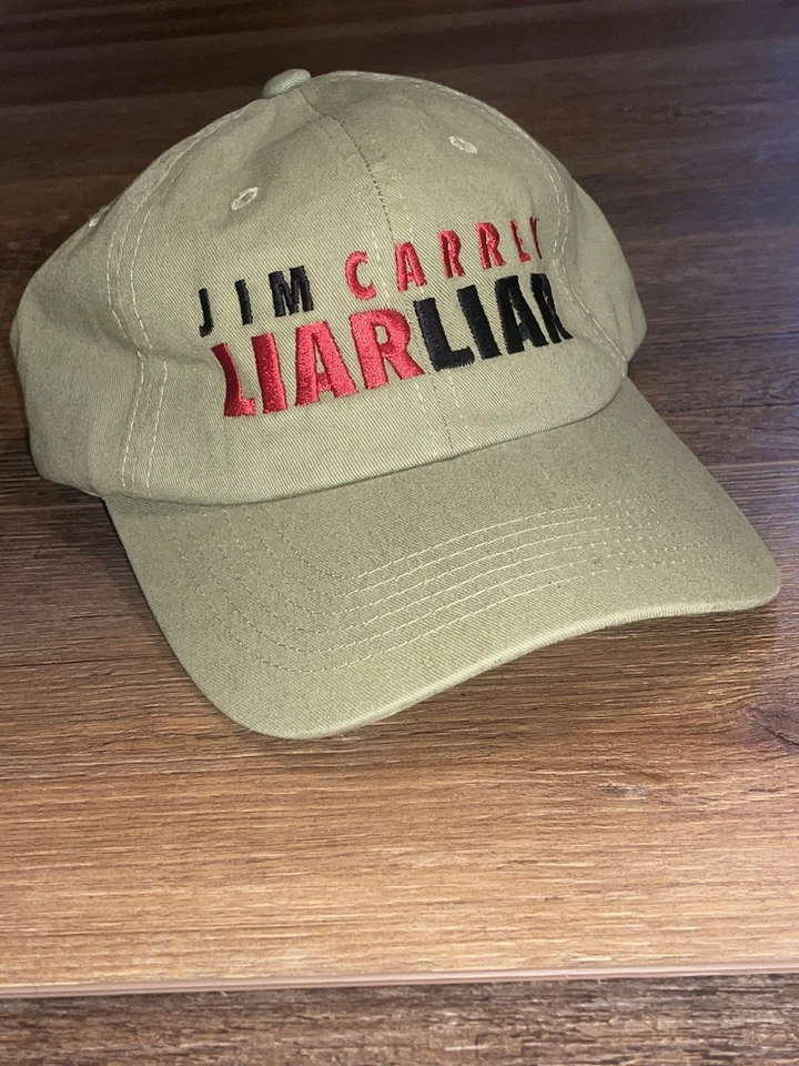 Jim Carrey Liar Liar 1997 - Promo Película Sombrero Gorra Hombre’s Ajustable   Foto 1 de 1